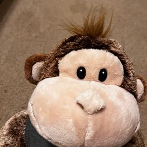 Build a bear stuffed monkey with outfit bear